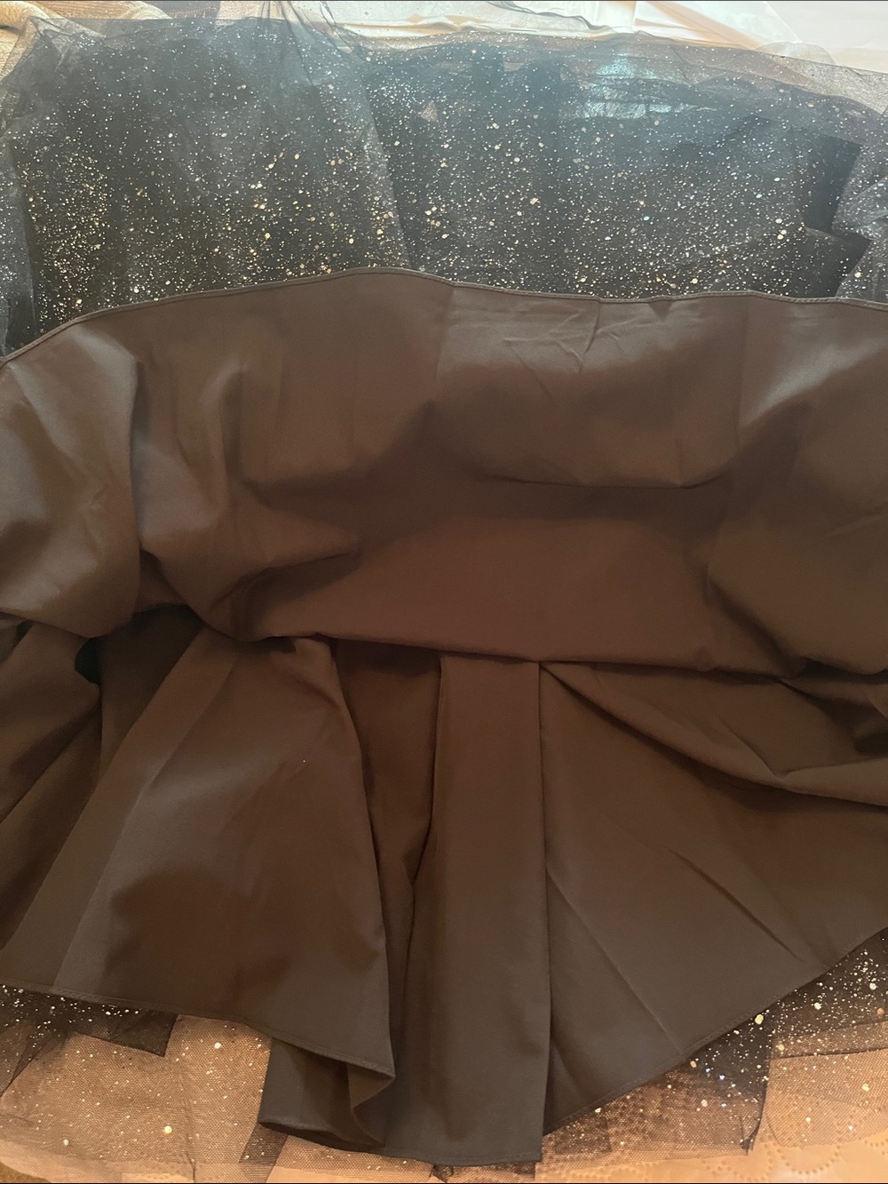 Betsy Adam Sparkle Tulle Gown - Picture 14 of 15